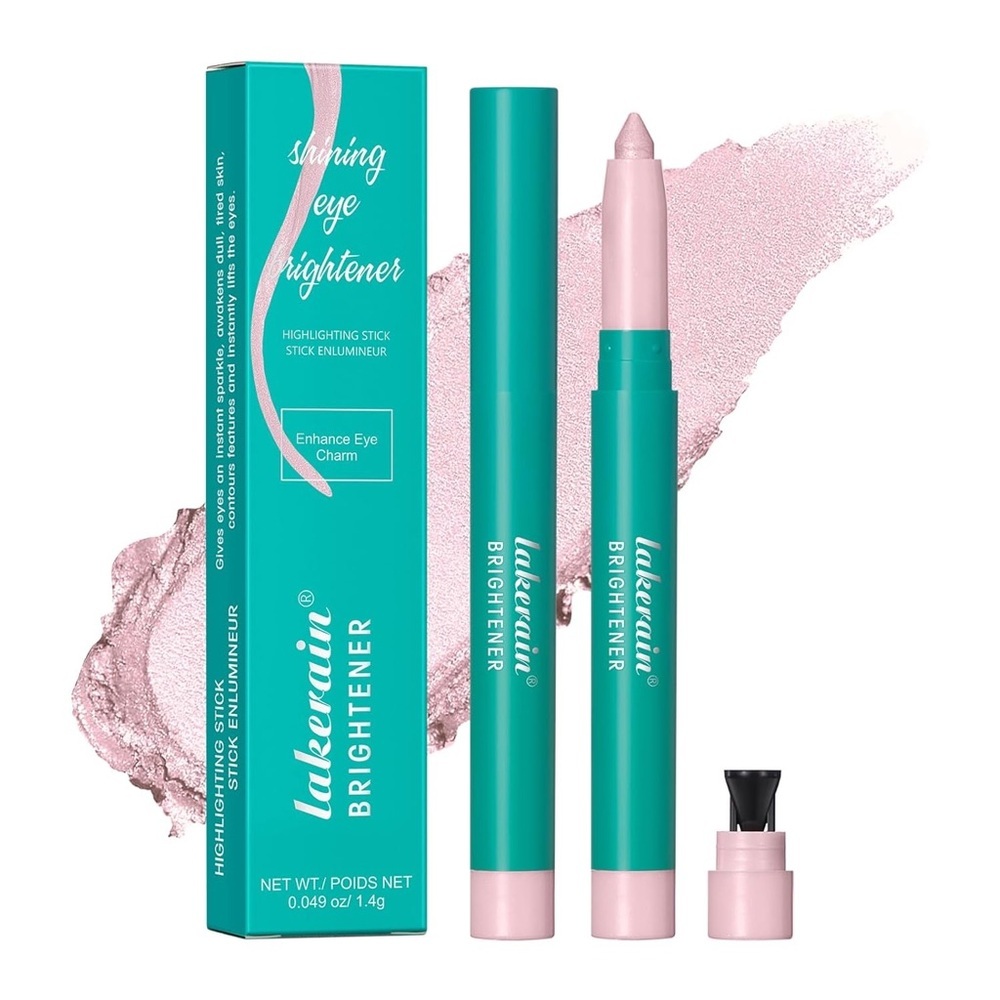 Pink Shimmering Eye Brightener Highlighter New Makeup